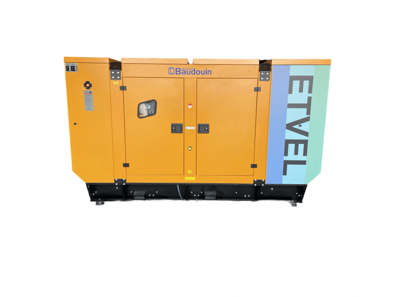 Дизельный генератор ETVEL ED-150B в кожухе с АВР